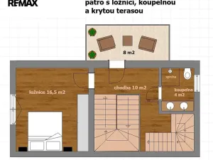 Pronájem rodinného domu, Praha - Modřany, Pod lomem, 91 m2