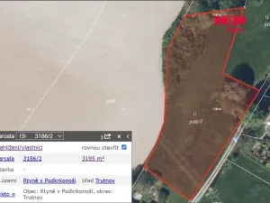Prodej pozemku pro bydlení, Rtyně v Podkrkonoší, 3195 m2