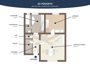 Prodej bytu 2+1, Josefův Důl, 57 m2