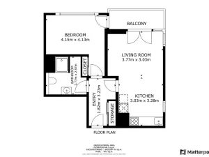 Pronájem bytu 2+kk, Praha - Chodov, Klapálkova, 49 m2