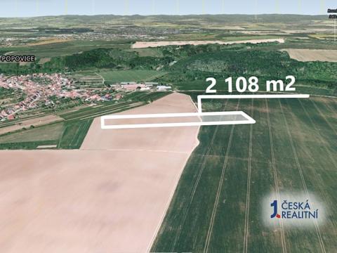 Prodej podílu zemědělské půdy, Popovice, 527 m2