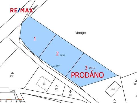 Prodej pozemku pro bydlení, Načešice, 800 m2