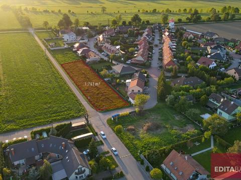 Prodej pozemku pro bydlení, Hlušovice, 1763 m2