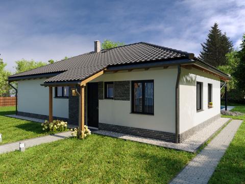 Prodej rodinného domu, Hlušice - Hlušičky, 85 m2