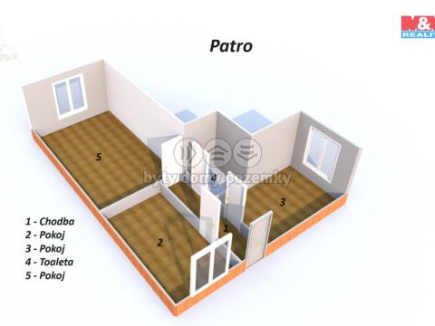 Prodej rodinného domu, Hroubovice, 90 m2