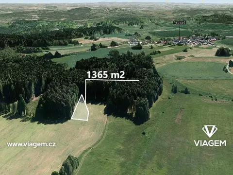 Prodej pole, Kaliště, 1365 m2