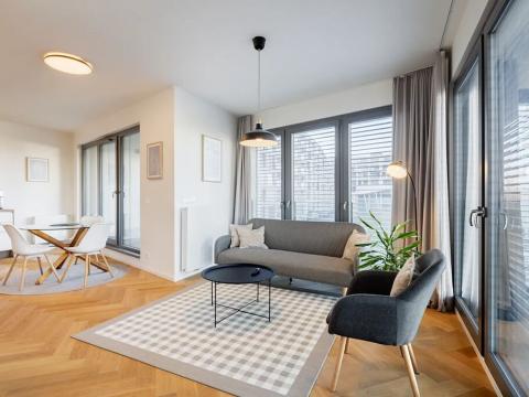 Pronájem bytu 2+kk, Praha - Karlín, Za Karlínským přístavem, 60 m2