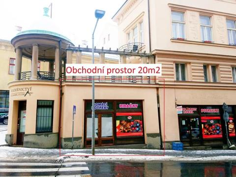 Pronájem obchodního prostoru, Jablonec nad Nisou, Podhorská, 20 m2