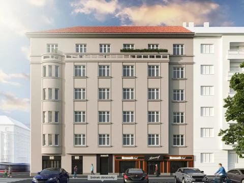 Prodej bytu 2+kk, Praha - Žižkov, Jeseniova, 54 m2