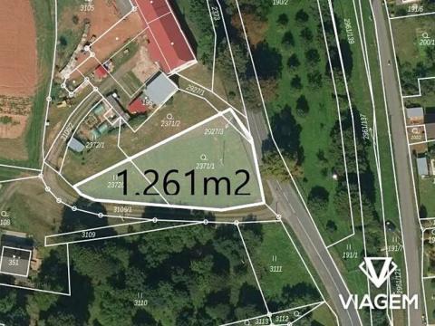 Prodej zahrady, Dlouhá Loučka, 1261 m2
