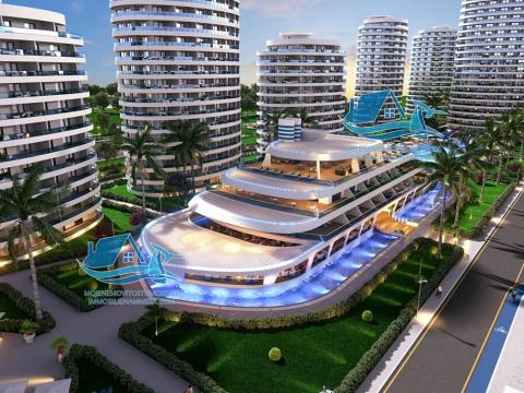 Prodej bytu 3+kk, Trikomo, Kypr, 120 m2