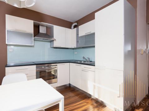 Pronájem bytu 1+kk, Praha - Vysočany, Na Harfě, 43 m2