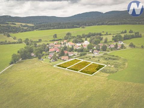 Prodej pozemku pro bydlení, Horní Planá, 1193 m2
