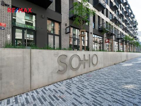Pronájem bytu 1+kk, Praha - Holešovice, V háji, 36 m2