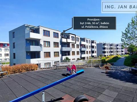 Pronájem bytu 2+kk, Jihlava, Poláčkova, 50 m2