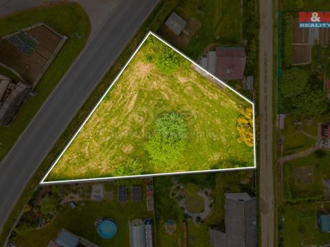 Prodej zahrady, Klatovy - Čínov, 730 m2