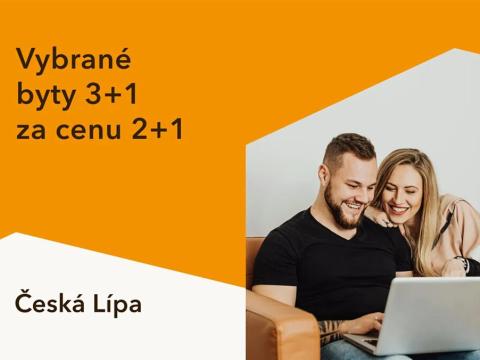 Pronájem bytu 3+1, Česká Lípa, Okružní, 65 m2
