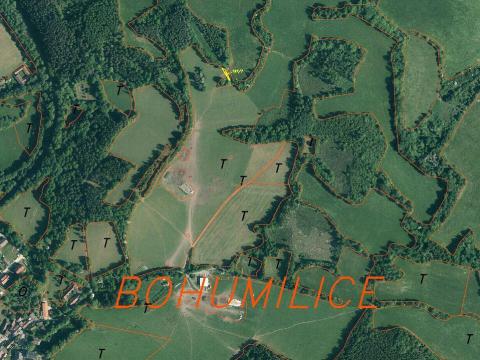 Prodej pozemku, Bohumilice, 86 m2