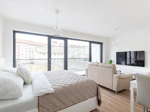 Pronájem bytu 1+kk, Brno, Lidická, 41 m2