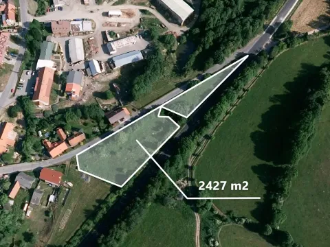 Prodej zahrady, Potštát, 3811 m2