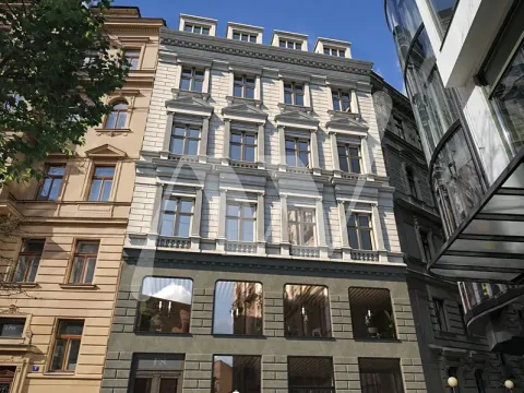 Pronájem kanceláře, Praha - Nové Město, Jungmannovo náměstí, 102 m2