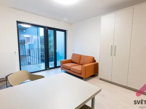Pronájem bytu 1+kk, Praha - Žižkov, Hartigova, 34 m2