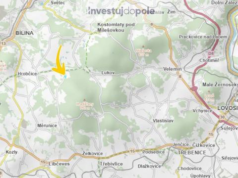 Prodej pole, Hrobčice - Razice, 10700 m2