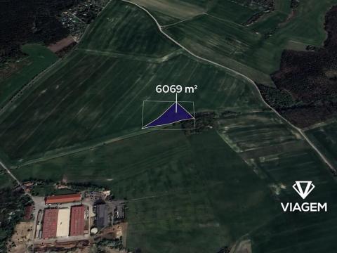 Prodej podílu pole, Hvozdnice, 3034 m2
