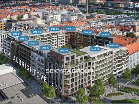 Prodej bytu 1+kk, Praha, Šiklové, 37 m2