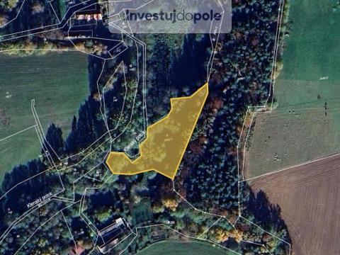 Prodej louky, Čížkrajice, 2512 m2