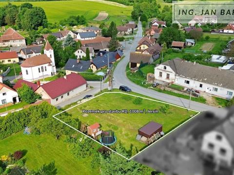 Prodej pozemku pro bydlení, Jersín, 1008 m2