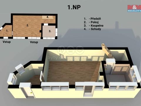 Prodej rodinného domu, Zlín, Pasecký žleb, 91 m2