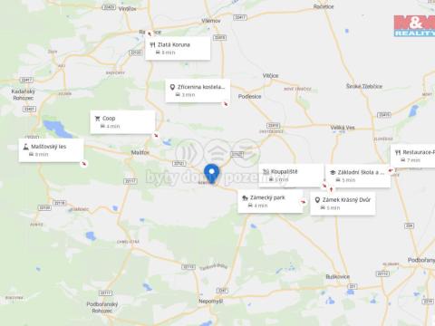 Prodej pozemku pro bydlení, Krásný Dvůr - Němčany, 1136 m2