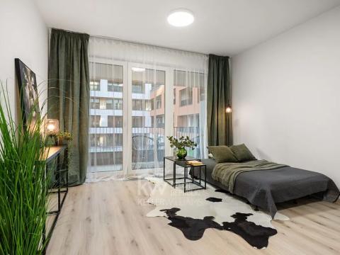 Pronájem bytu 1+kk, Praha - Hloubětín, Poděbradská, 33 m2