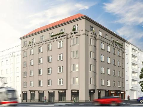 Prodej bytu 2+kk, Praha - Žižkov, Jeseniova, 60 m2