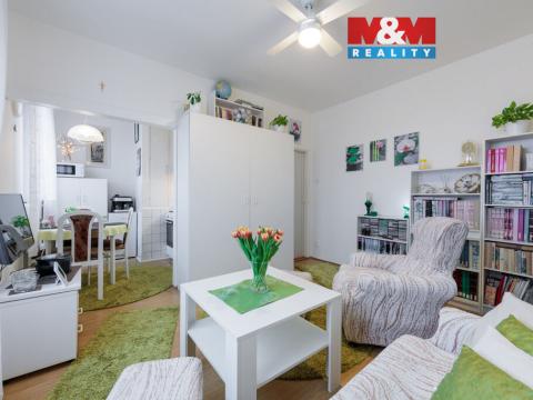 Prodej bytu 1+kk, Praha - Strašnice, Královická, 27 m2