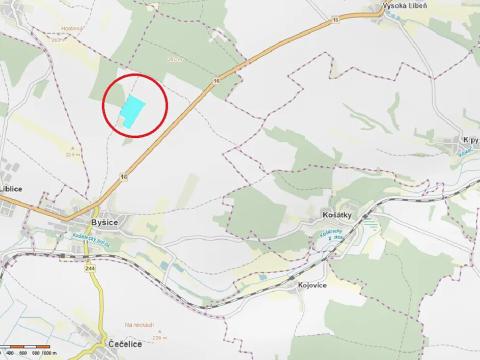 Prodej pole, Byšice, 101619 m2