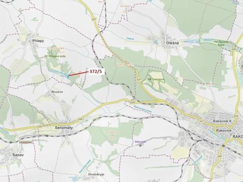 Dražba lesa, Přílepy, 7060 m2