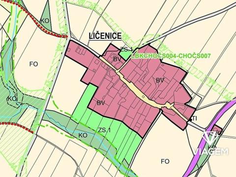 Prodej podílu komerčního pozemku, Úštěk, 885 m2