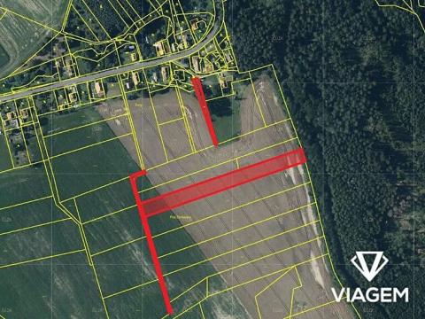 Prodej podílu pole, Běstvina, 558 m2