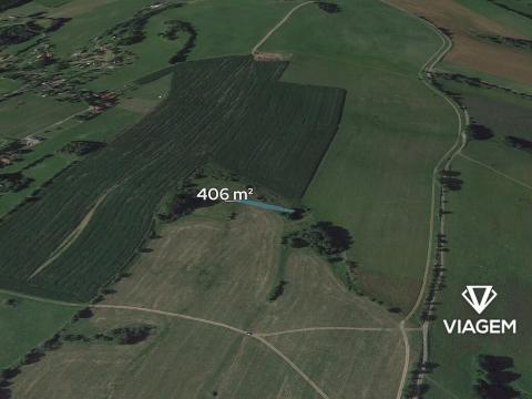 Prodej zahrady, Benešov u Semil, 406 m2