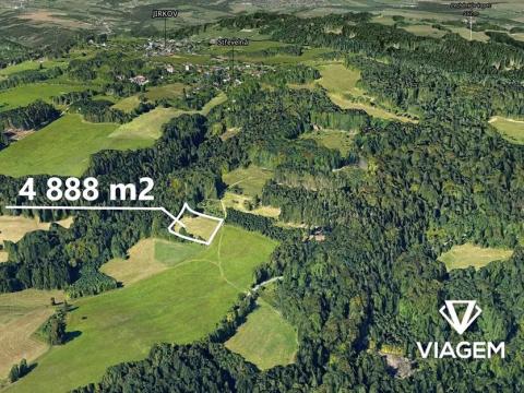 Prodej pole, Železný Brod, 4888 m2