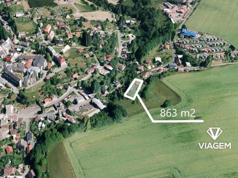 Prodej zahrady, Český Dub, 863 m2