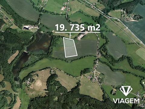 Prodej podílu pole, Hrubá Skála, 7400 m2