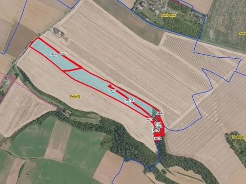 Prodej pole, Mečeříž, 105316 m2