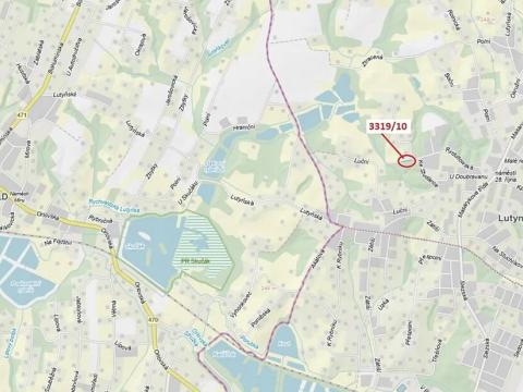 Dražba pozemku, Orlová, 147 m2