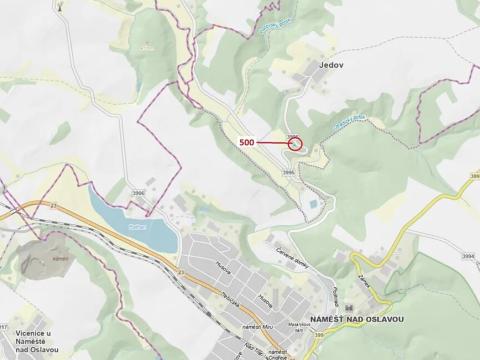 Dražba lesa, Náměšť nad Oslavou, 177 m2