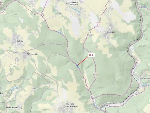 Dražba louky, Jílové u Držkova, 4019 m2