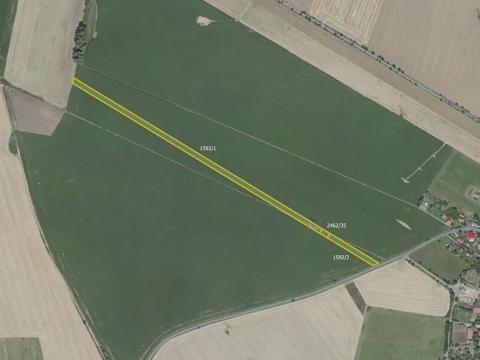 Prodej pole, Škvorec, 12948 m2