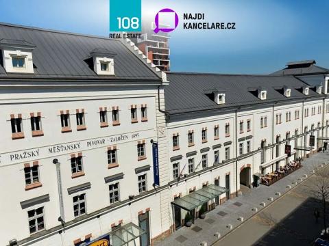 Pronájem kanceláře, Praha - Holešovice, U průhonu, 1050 m2